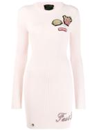 Philipp Plein Original Knit Dress - Pink