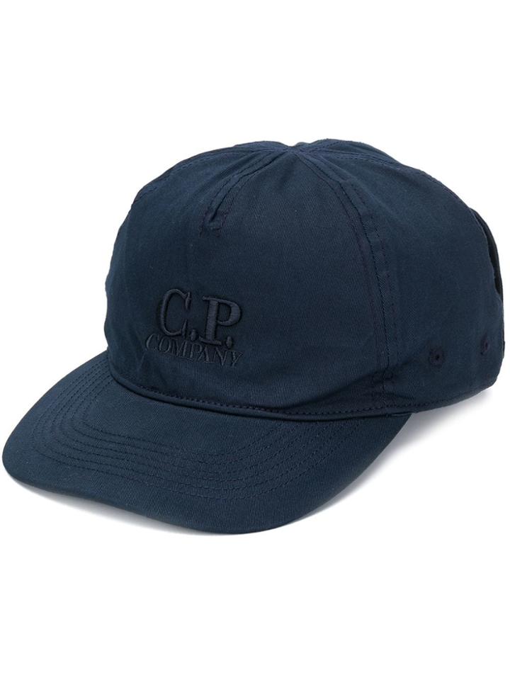 Cp Company Goggles Cap - Blue