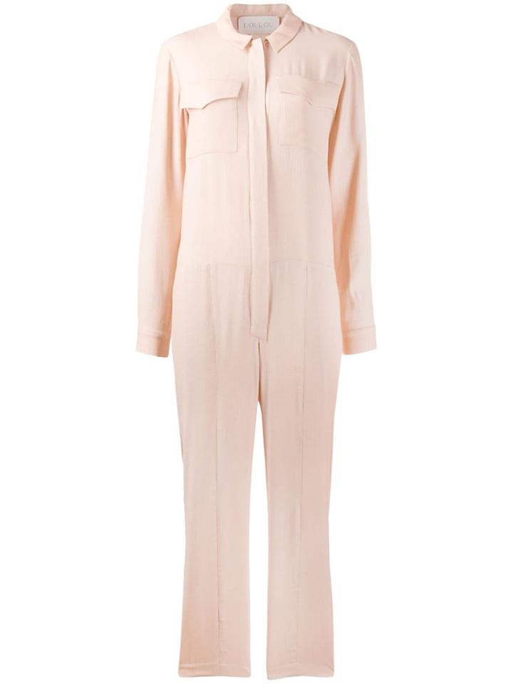 Loulou Utility Jumpsuit - Neutrals