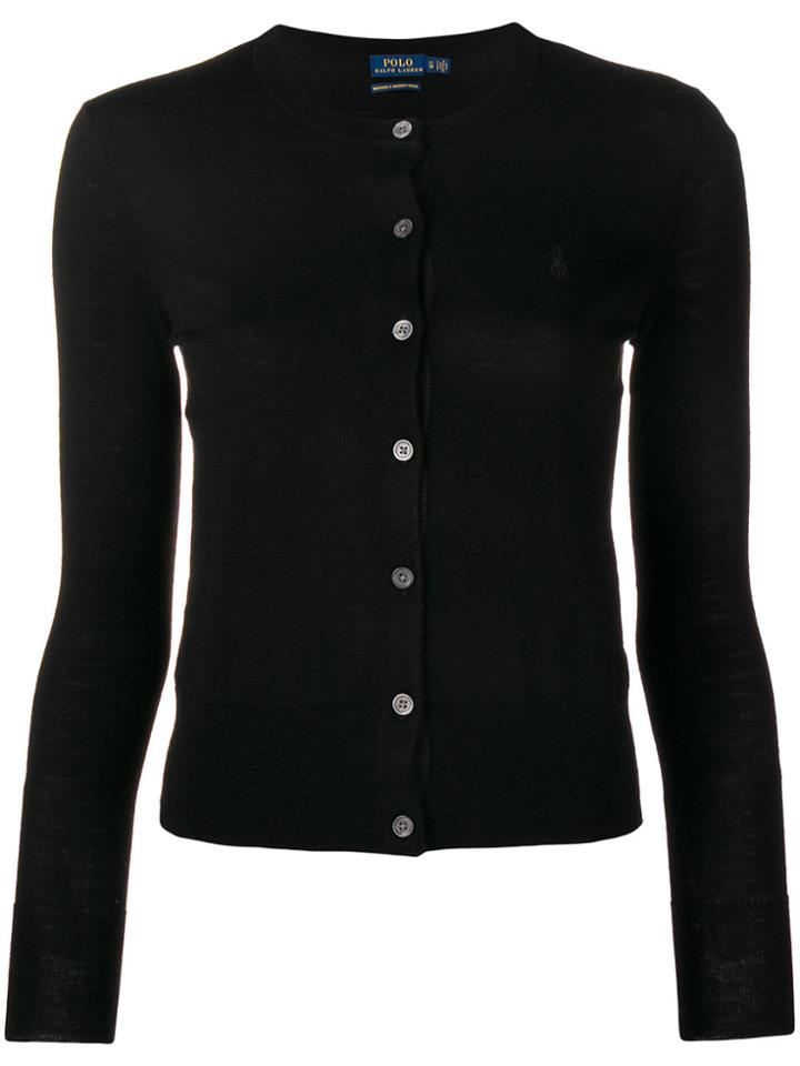 Polo Ralph Lauren Classic Fitted Cardigan - Black