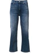 Mother 'the Maverick' Frayed Jeans, Women's, Size: 25, Blue, Cotton