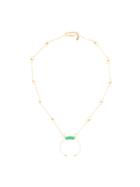 Aurelie Bidermann Caftan Moon Necklace - Metallic