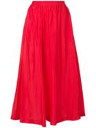 Forte Forte Pleated Skirt - Red