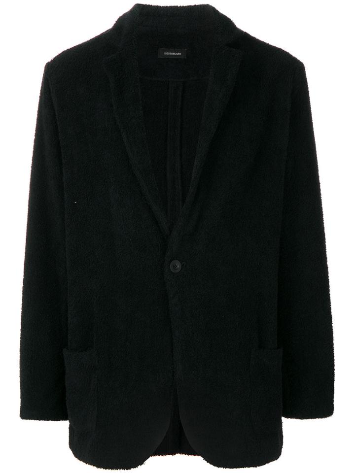 Inês Torcato Single Button Blazer - Black