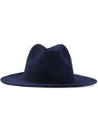 Études 'midnight' Hat, Men's, Size: 59, Blue, Leather/wool