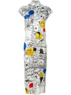 Each X Other Printed Maxi Shirt Dress