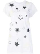 Twin-set Star Print T-shirt - White