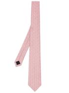 Burberry Classic Cut Monogram Silk Jacquard Tie - Pink