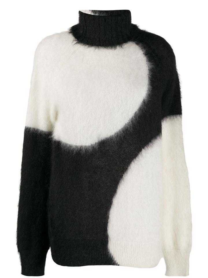 Gianluca Capannolo Ribbed Roll Neck Jumper - Black