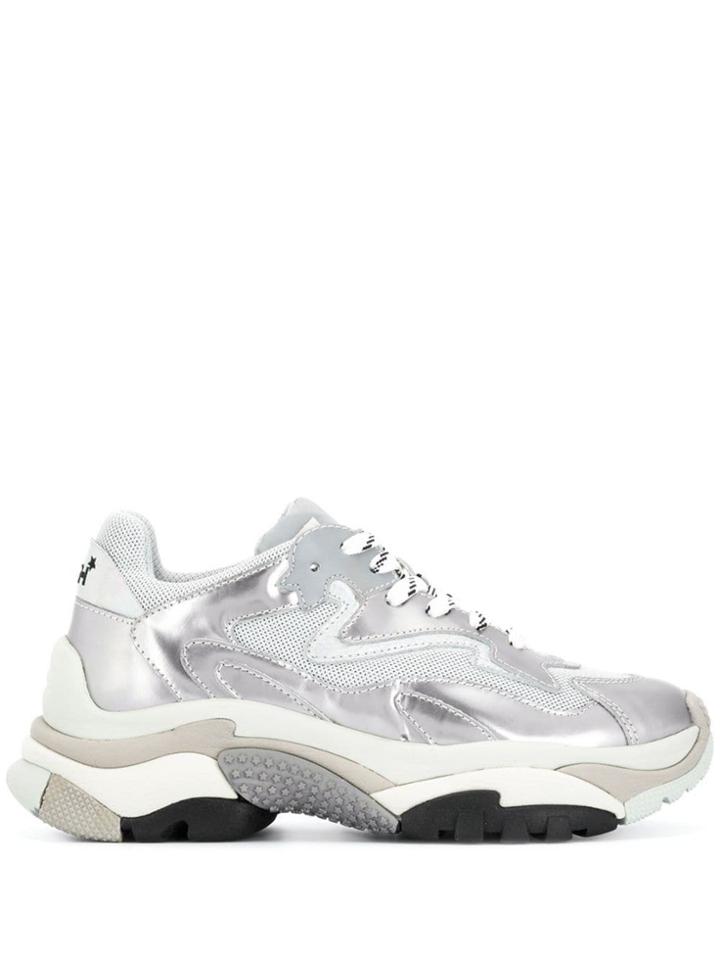 Ash Addict Metallic Sneakers - Silver