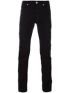 Versace Straight Fit Jeans, Men's, Size: 30, Black, Cotton/spandex/elastane/polyester