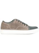 Lanvin Toe-capped Sneakers - Grey