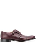 Church's Double Monk Strap Shoes - Red