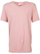 Onia - Joey V-neck T-shirt - Men - Cotton/spandex/elastane - L, Pink/purple, Cotton/spandex/elastane