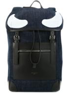 Givenchy Rider Backpack, Blue, Cotton/leather