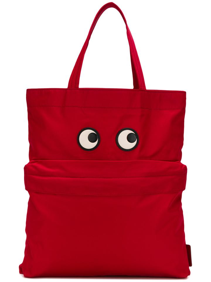Anya Hindmarch Eyes Tote - Red