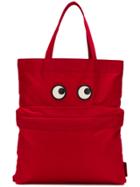 Anya Hindmarch Eyes Tote - Red