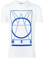 Mcq Alexander Mcqueen Glyph Logo Print T-shirt