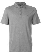 Michael Kors Logo Plaque Polo Shirt - Grey