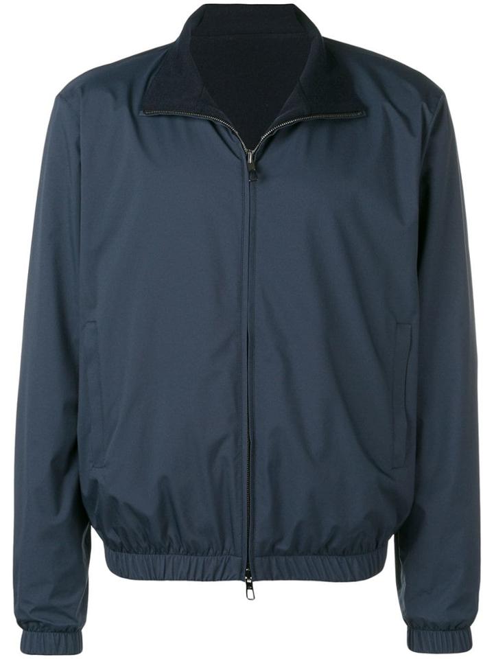 Loro Piana Zipped-up Jacket - Blue
