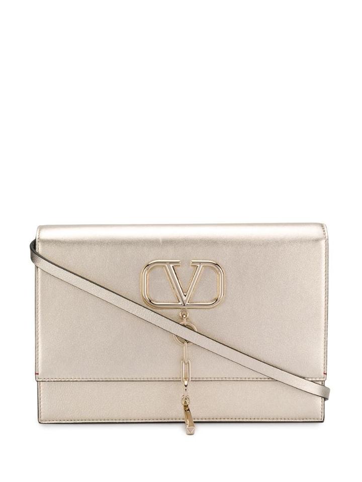 Valentino Valentino Garavani Vring Shoulder Bag - Gold