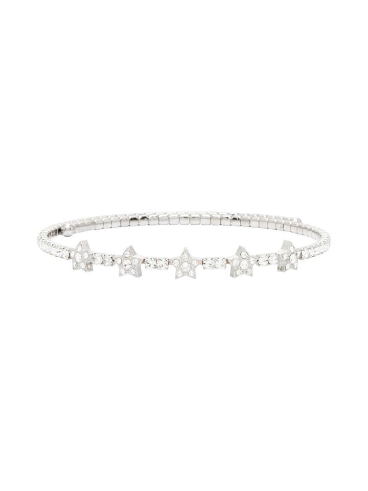 Miu Miu Star Crystal Choker - Silver