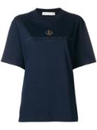 Golden Goose Deluxe Brand Oversized Logo T-shirt - Blue