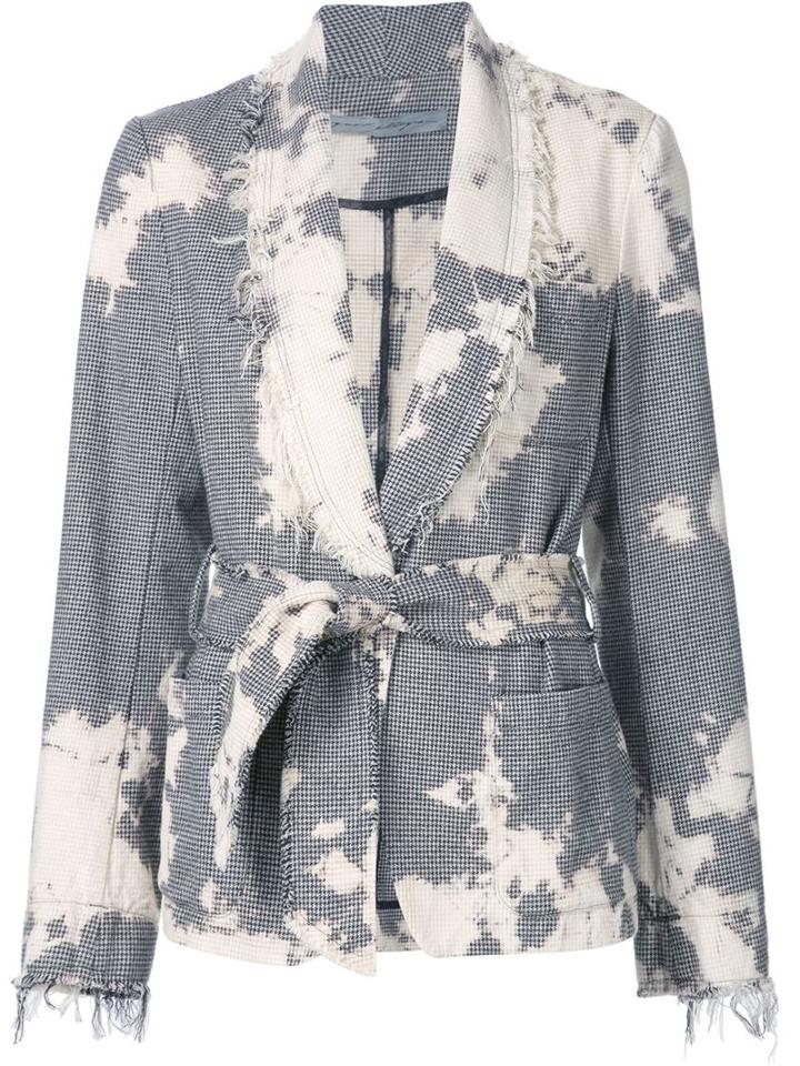 Raquel Allegra Bleached Wrap Jacket