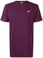 Fila Logo Print T-shirt - Purple