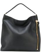 Tom Ford - Hobo Slouch Shoulder Bag - Women - Leather - One Size, Black, Leather