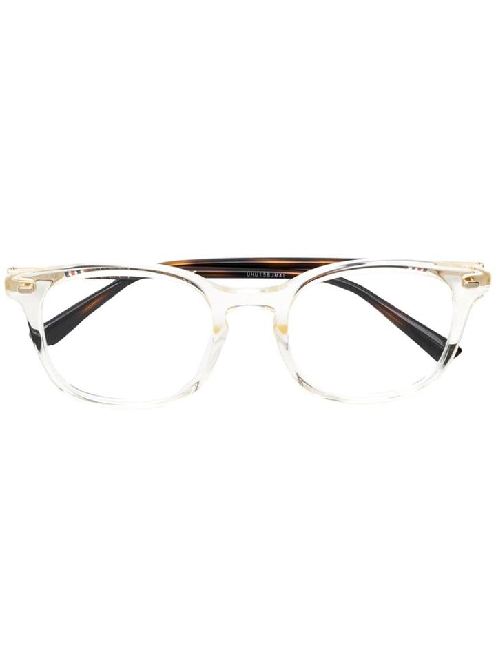 Gucci Eyewear Square Acetate Glasses - Nude & Neutrals