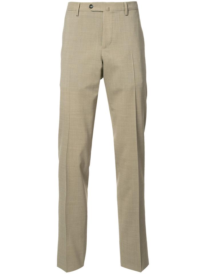 Pt01 Tailored Trousers, Men's, Size: 48, Nude/neutrals, Wool/polyester/spandex/elastane
