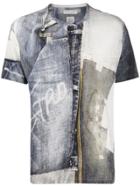 Etro Jean Print T-shirt - Grey