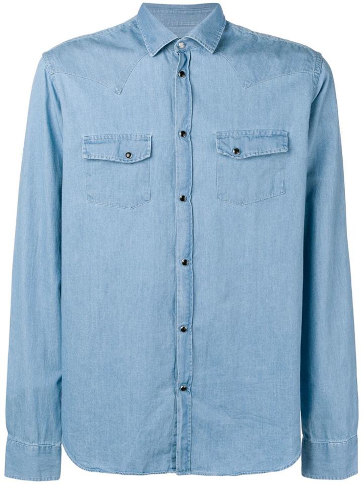 Macchia J Texana Denim Shirt - Blue