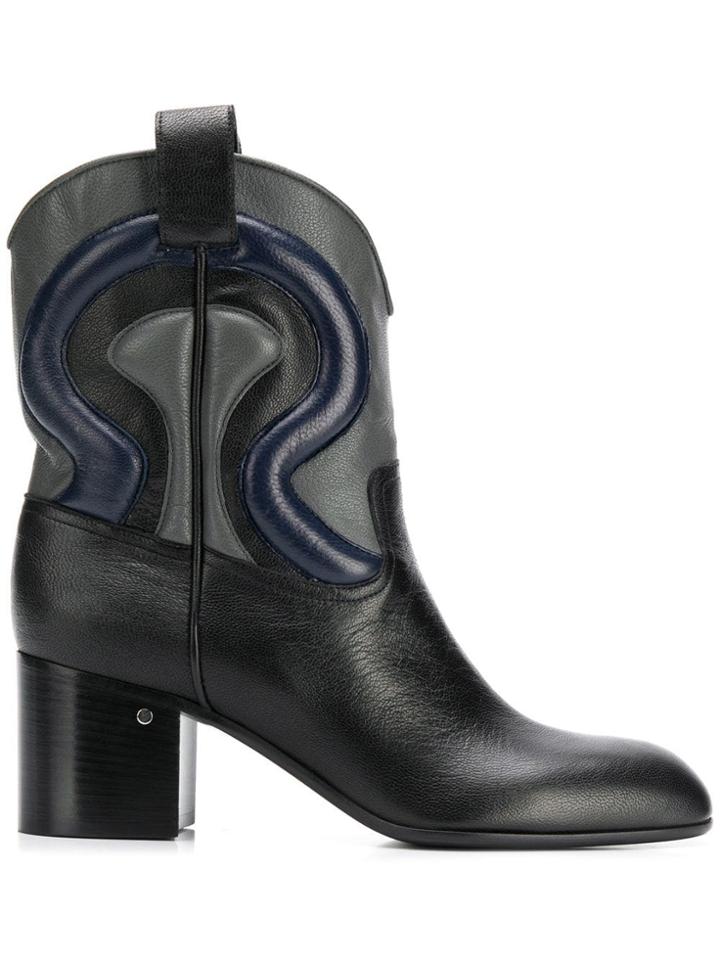 Laurence Dacade Texan Boots - Black