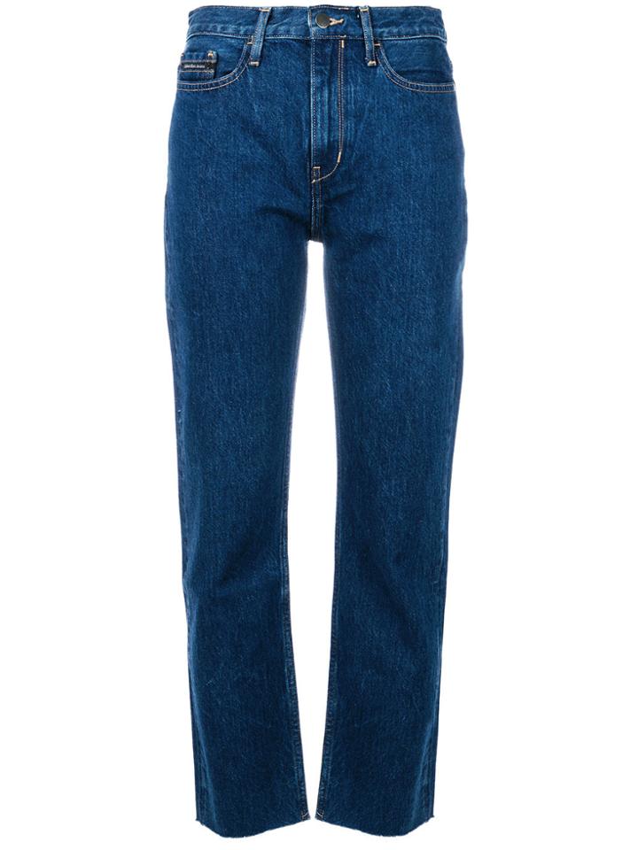 Ck Jeans High-waisted Jeans - Blue