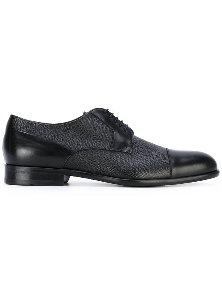 Boss Hugo Boss Manhattan Derby Shoes - Black