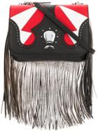 The Volon Icon Fringe Clutch Bag - Multicolour