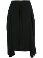 Chloé High Waisted Full Skirt - Black