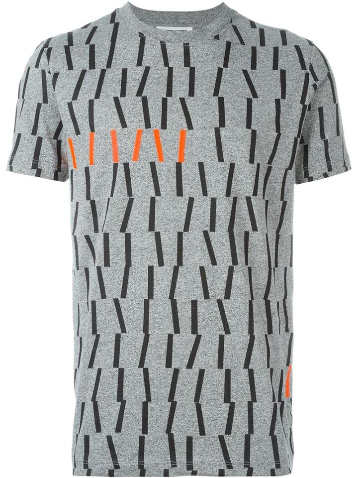 Mcq Alexander Mcqueen Geo Rib Print T-shirt