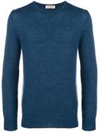 Al Duca D'aosta 1902 Fine Knit Fitted Sweater - Blue