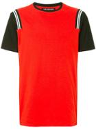 Neil Barrett Sports Stripe Trim T-shirt - Red