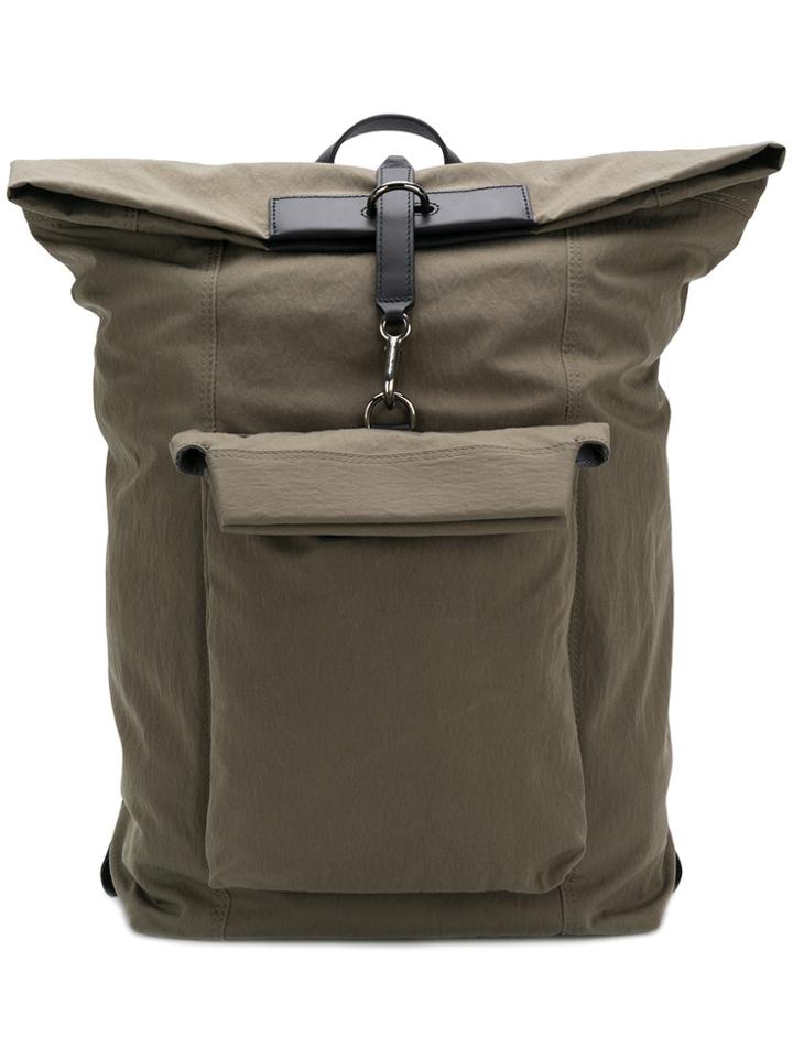 Mismo Zipped Style Backpack - Green
