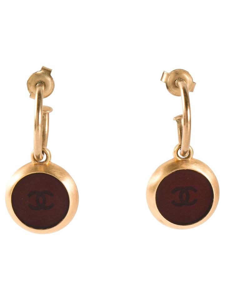Chanel Vintage Hoop Earrings