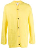Comme Des Garçons Shirt Fine Knit Cardigan - Yellow
