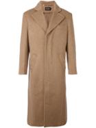 Misbhv Classic Mid Coat, Men's, Size: Small, Nude/neutrals, Polyamide/polyester/acetate/wool