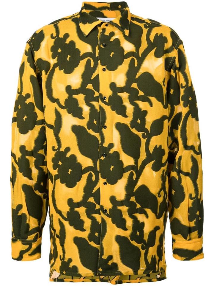 Prabal Gurung Fil Coupé Shirt - Yellow