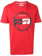 Tommy Jeans Printed T-shirt - Red
