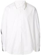 System Zip Detail Sweater - White