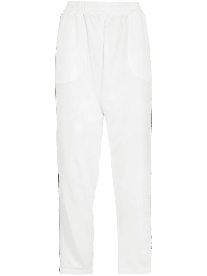 Olympiah X Sílvia Braz Straight-leg Trousers - White
